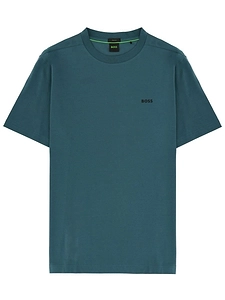Boss Hugo Boss Logo Embossed Regular-Fit T-Shirt