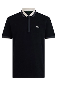 Boss Hugo Boss Zip-Neck Polo Shirt