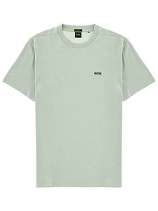 Boss Hugo Boss Logo Embossed Regular-Fit T-Shirt