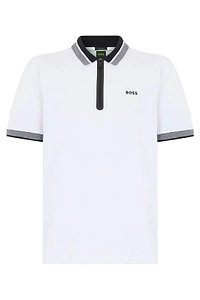 Boss Hugo Boss Zip Placket Polo Shirt