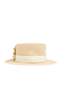 Bonpoint Lyse Floral Trim Hat