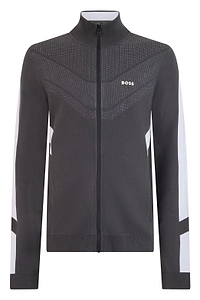 Boss Hugo Boss Zip-Up High Collar Sweatshirt