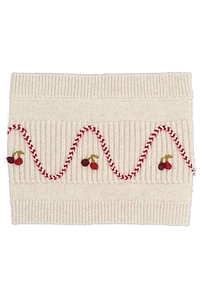 Bonpoint Madelon Patterned Snood Scarf