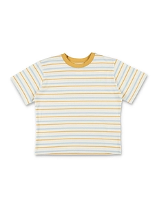 Bonpoint Marcel Striped Logo T-Shirt