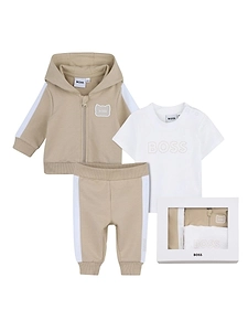 Hugo Boss Kids Logo Hoodie T-Shirt Tracksuit