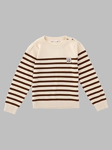 Bonpoint Marlisa Striped Knitted Jumper