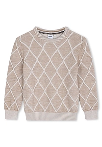 Boss Kids Crewneck Knitted Jumper