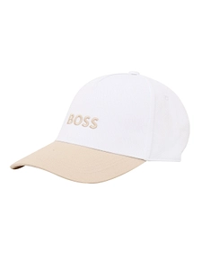 Boss Kids Curved Peak Logo Embroidered Baseball Cap