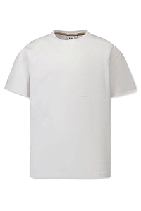 Boss Kids Embroidered-Pocket Crewneck T-Shirt