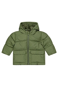Boss Kids Hooded Puffer Jacket