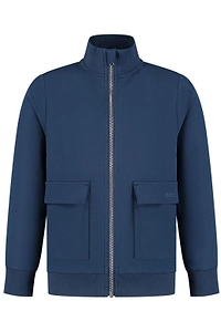 Boss Kids	Logo Embroidered Zip-Up Jacket
