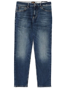 Boss Hugo Boss Logo Patch Faded Jeans