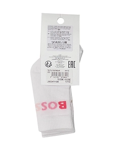 Boss Kids Logo Pattern Socks