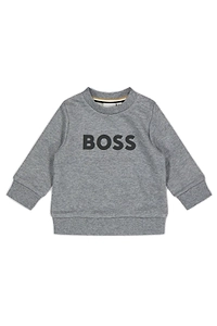 Boss Kids	Logo Printed Crewneck Sweatshirt