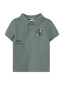 Hugo Boss Kids Logo Artwork Polo Shirt