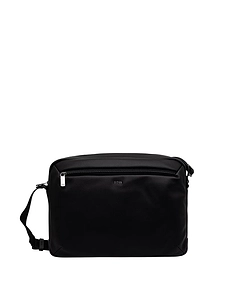 Boss Hugo Boss Logo-Plaque Zipped Messenger Bag