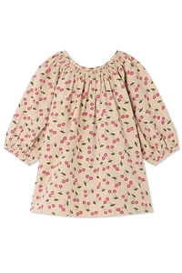 Bonpoint Muce Cherry Printed Dress