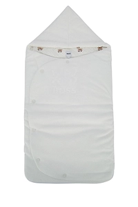 Boss Kids Quilted Logo Baby Nest Nursery