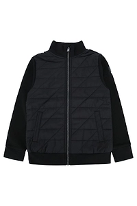 Boss Kids Quilted Zip-Up Jacket