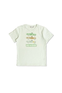 Bonpoint Pick-Up Trucks Printed Thibald T-Shirt