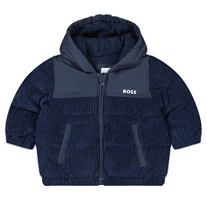 Boss Kids Zip-Up Padded Jacket