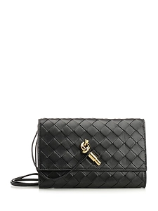 Bottega Veneta Andiamo Foldover Top Shoulder Bag