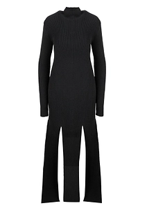 Bottega Veneta Asymmetric Knitted Dress