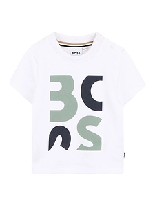 Hugo Boss Kids Logo Print T-Shirt