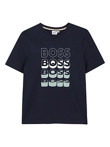 Hugo Boss Kids Logo Printed T-Shirt