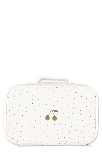 Bonpoint Polka Dot Printed Zipped Carry Case