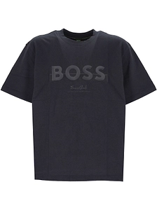 Boss Hugo Boss Logo Printed Crewneck T-Shirt