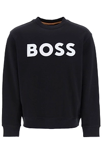 Boss Hugo Boss Logo Printed Crewneck Sweatshirt