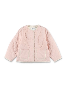 Bonpoint Quilted Logo Cherry Jacket