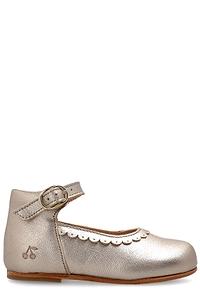 Bonpoint Scalloped Strap Ballerinas