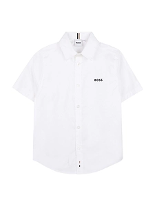 Hugo Boss Kids Logo Short-Sleeve Shirt