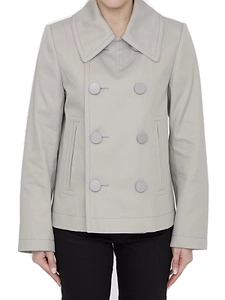 Bottega Veneta Double Breasted Peacoat