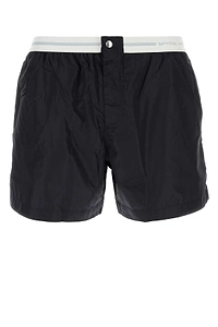 Bottega Veneta Elastic Waistband Swim Shorts