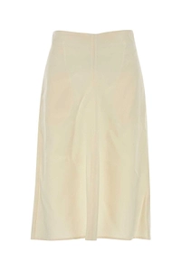 Bottega Veneta Shiny Midi Skirt