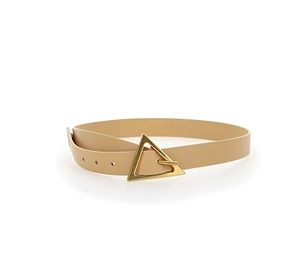 Bottega Veneta Signature Triangular Buckle Belt