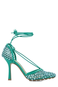Bottega Veneta Sparkle Stretch Sandals