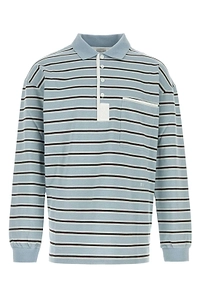 Bottega Veneta Striped Oversized Polo Shirt