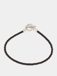 Bottega Veneta T-Bar Leather Bracelet