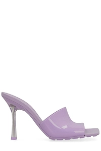 Bottega Veneta Transparent-Strap Heeled Sandals