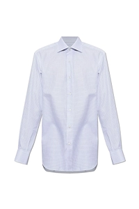 Brioni Micro-Check Shirt