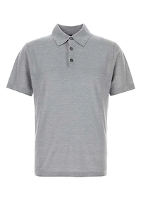 Brioni Mixed Stitch Short-Sleeve Polo Shirt