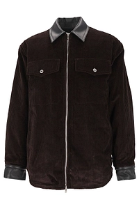 Bottega Veneta Washed Corduroy Zip Jacket