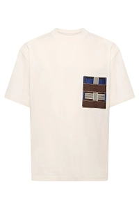 Bottega Veneta Woven Patch Pocket T-Shirt