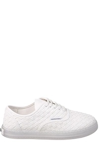 Bottega Veneta Woven Low-Top Sneakers