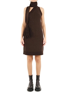 Bottega Veneta Wraparound Neck Dress