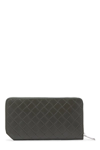Bottega Veneta Zip-Around Quilted Wallet